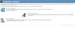 Desktop Screenshot of economicoutlook.net