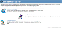 Tablet Screenshot of economicoutlook.net